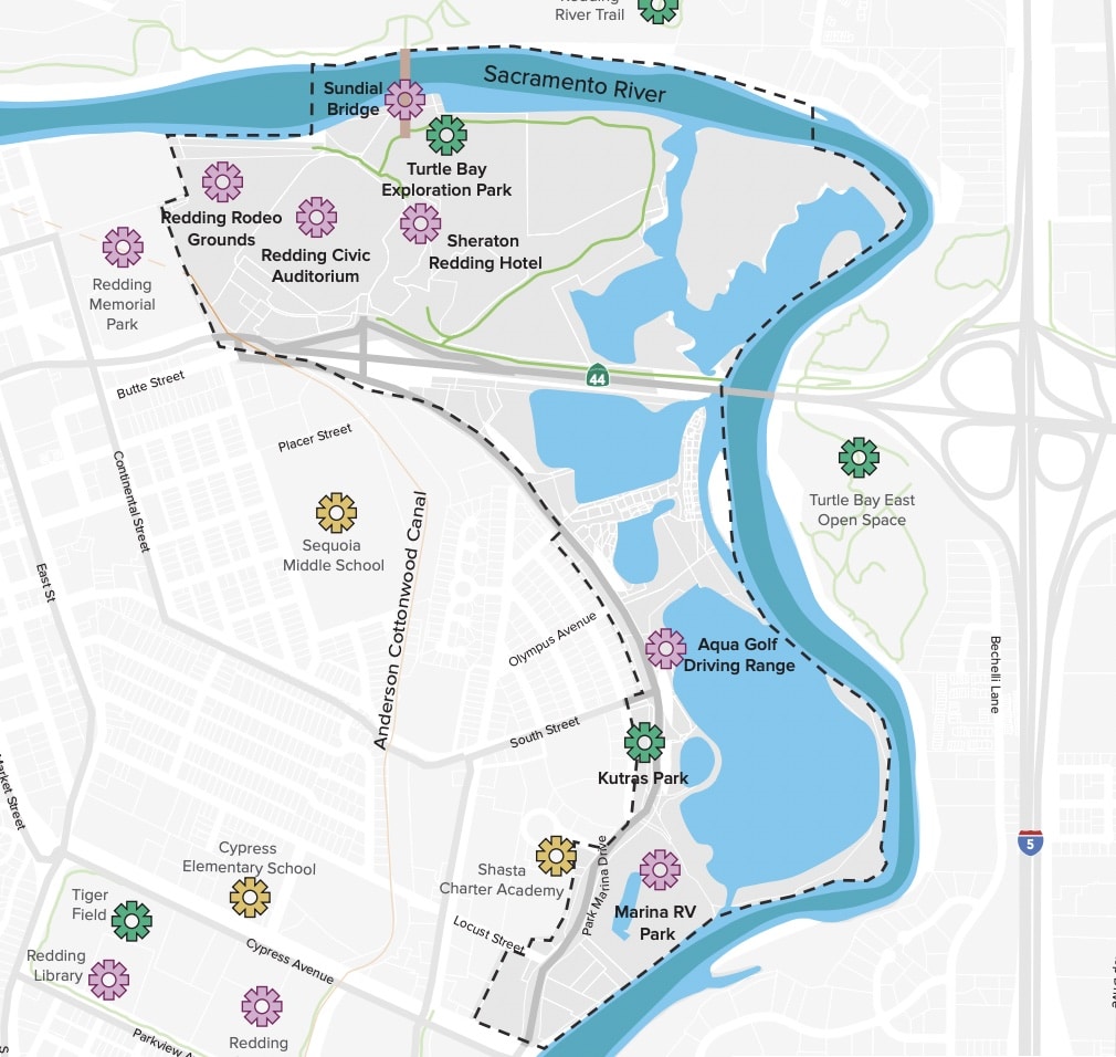 Redding Council Approves "Guiding Framework" For Riverfront Planning